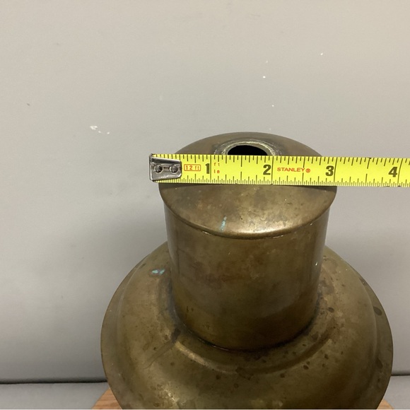 🟡 Vintage & Unique - Brass Decor Piece - Made In Hong Kong - Collectible - Picture 14 of 16